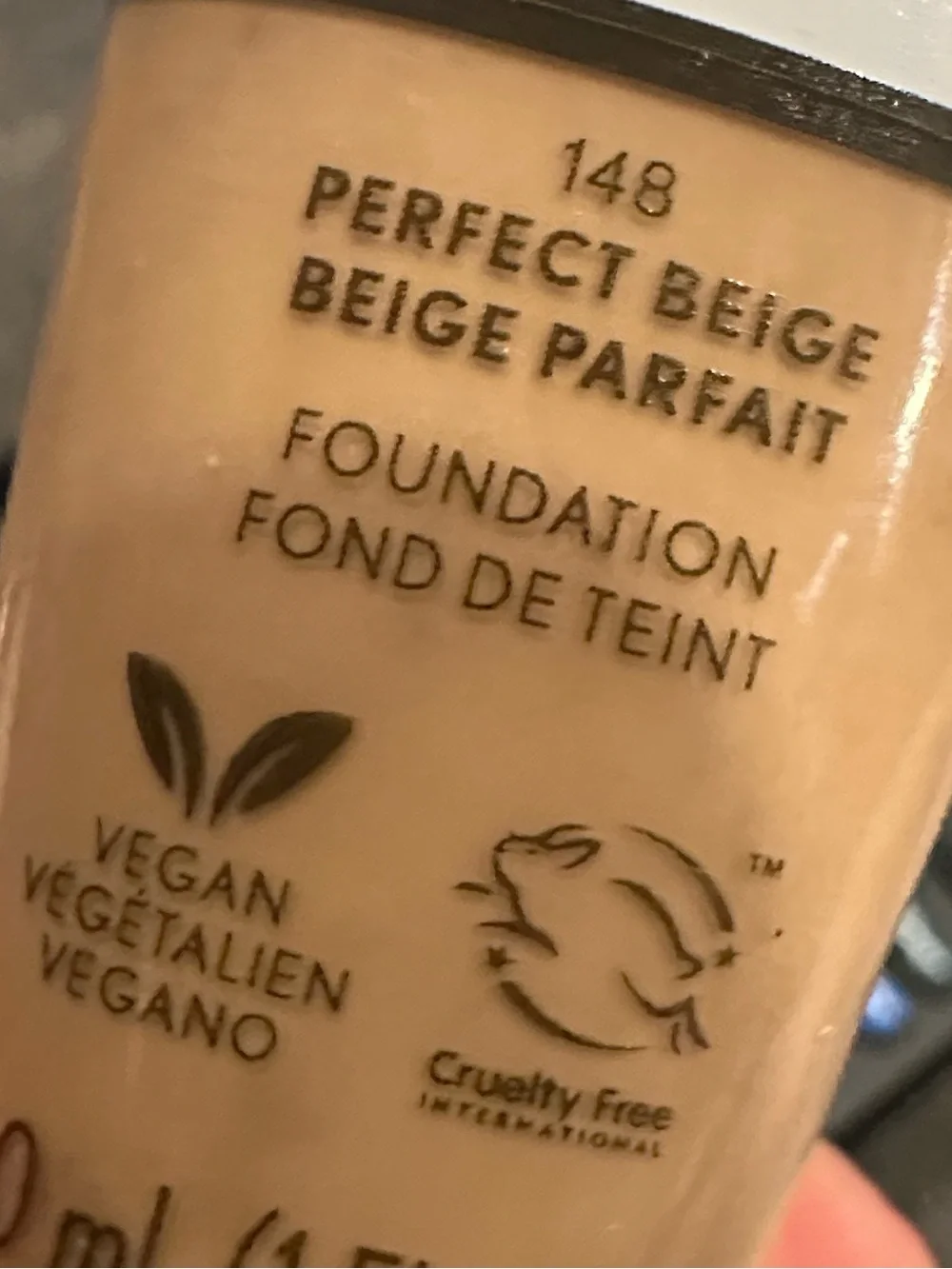 Covergirl Perfect Beige foundation – fragrance free